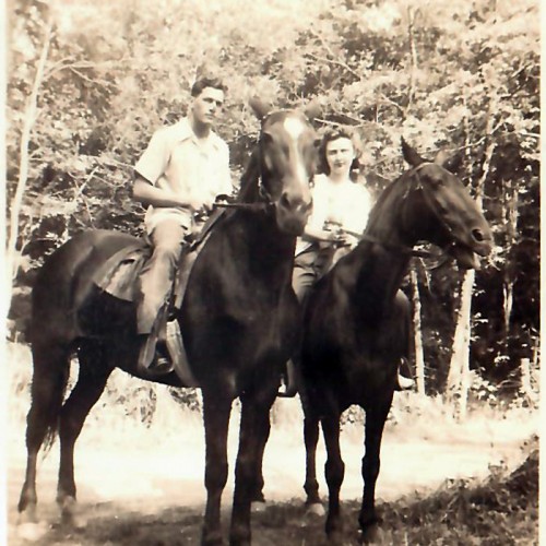 horseback riding canadohta lake